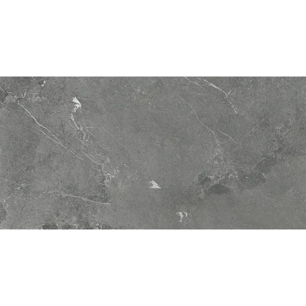 Hoover Graphite Marble 12x24 Porcelain Tile | Tile Club
