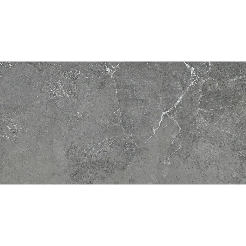Hoover Graphite Marble 12x24 Porcelain Tile | Tile Club