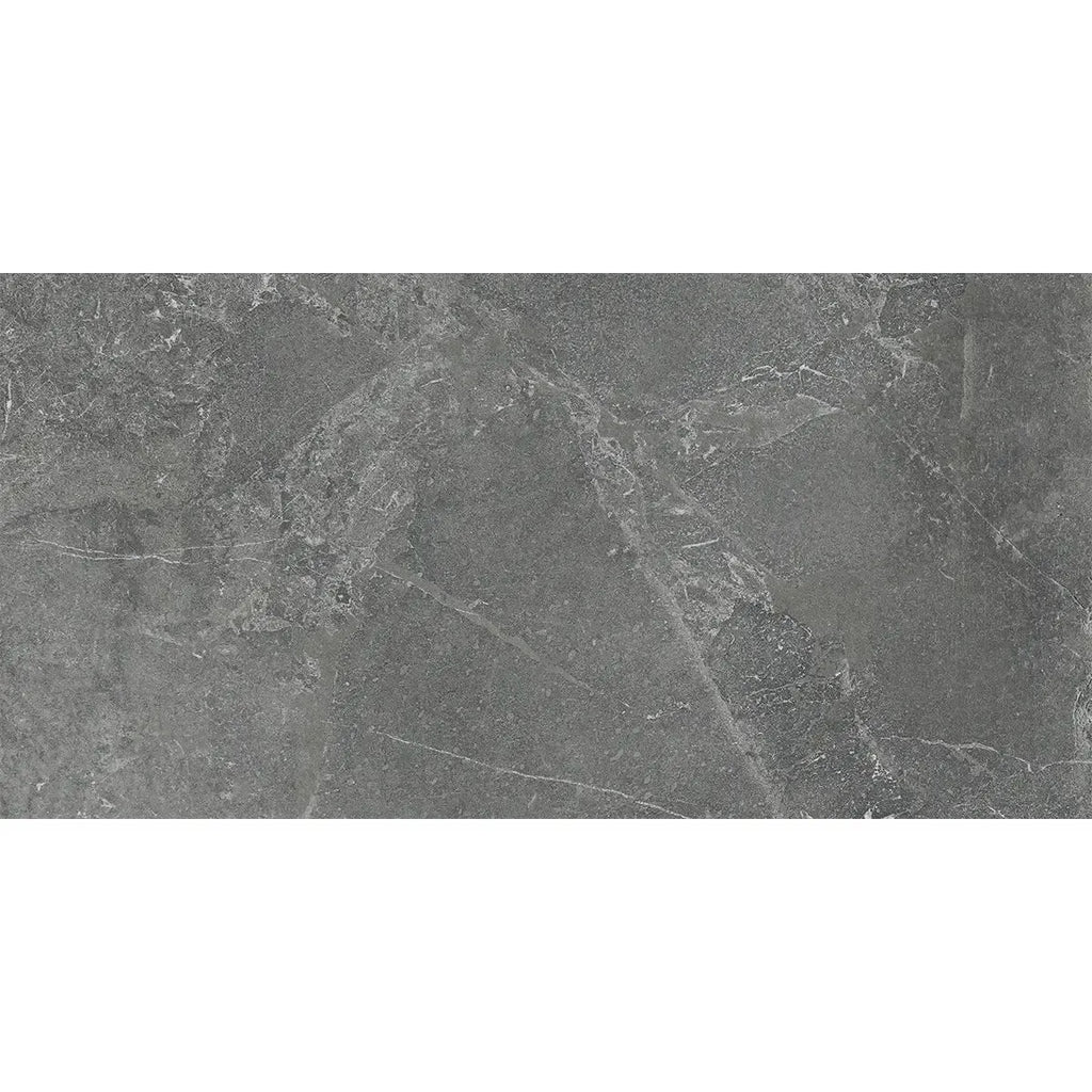 Hoover Graphite Marble 12x24 Porcelain Tile | Tile Club