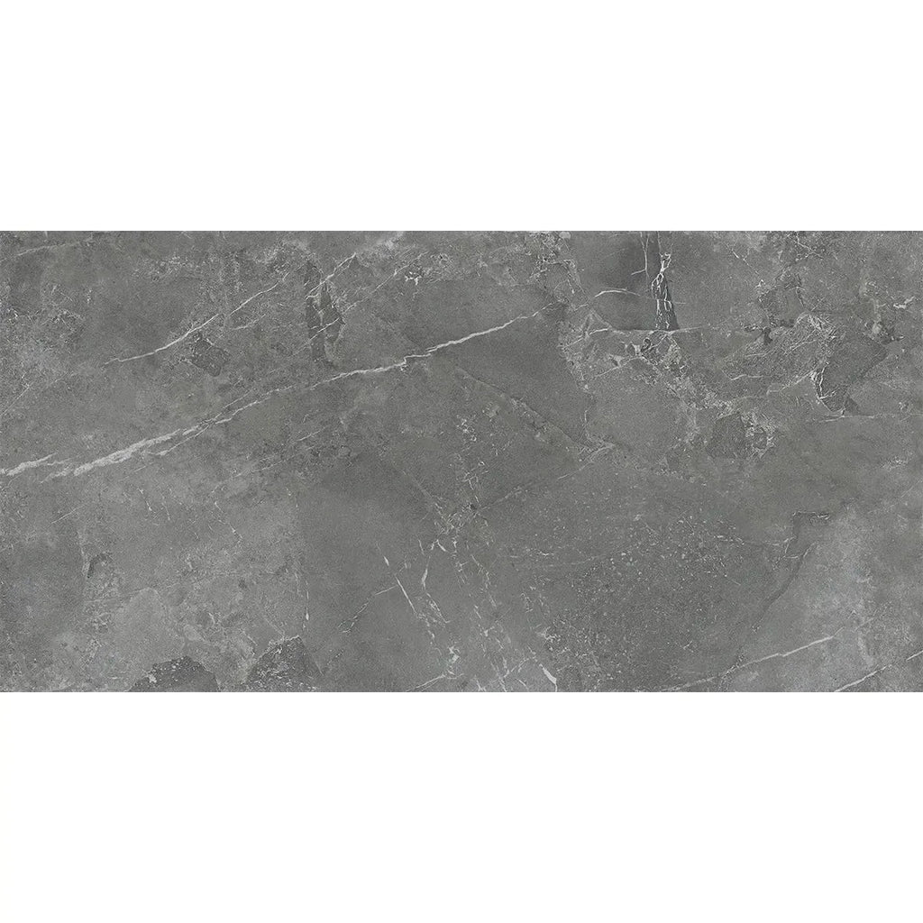 Hoover Graphite Marble 24x48 Porcelain Tile | Tile Club