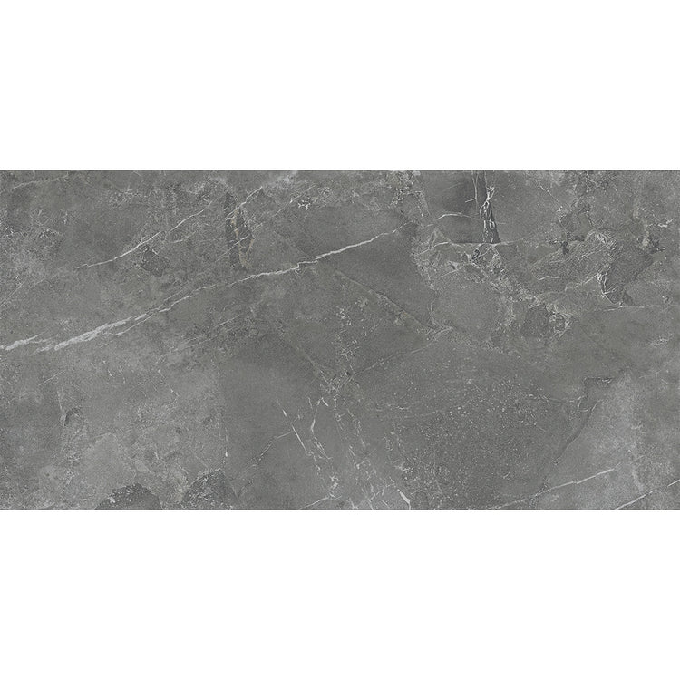 Hoover Graphite Marble 24x48 Porcelain Tile | Tile Club