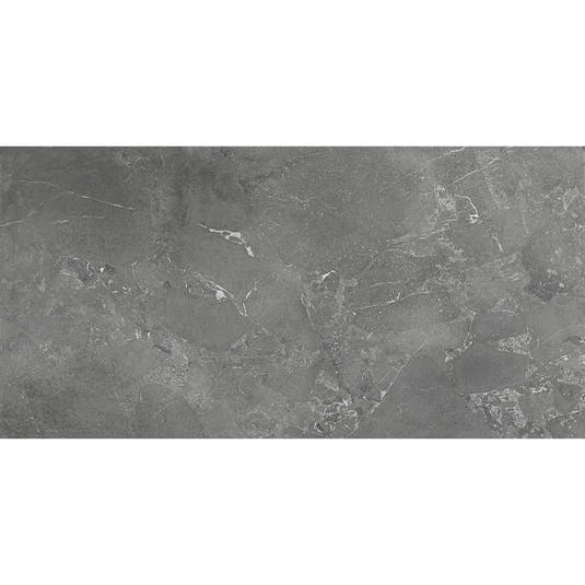 Hoover Graphite Marble 24x48 Porcelain Tile | Tile Club