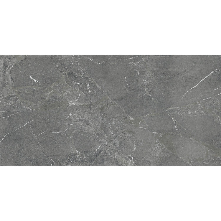 Hoover Graphite Marble 24x48 Porcelain Tile | Tile Club
