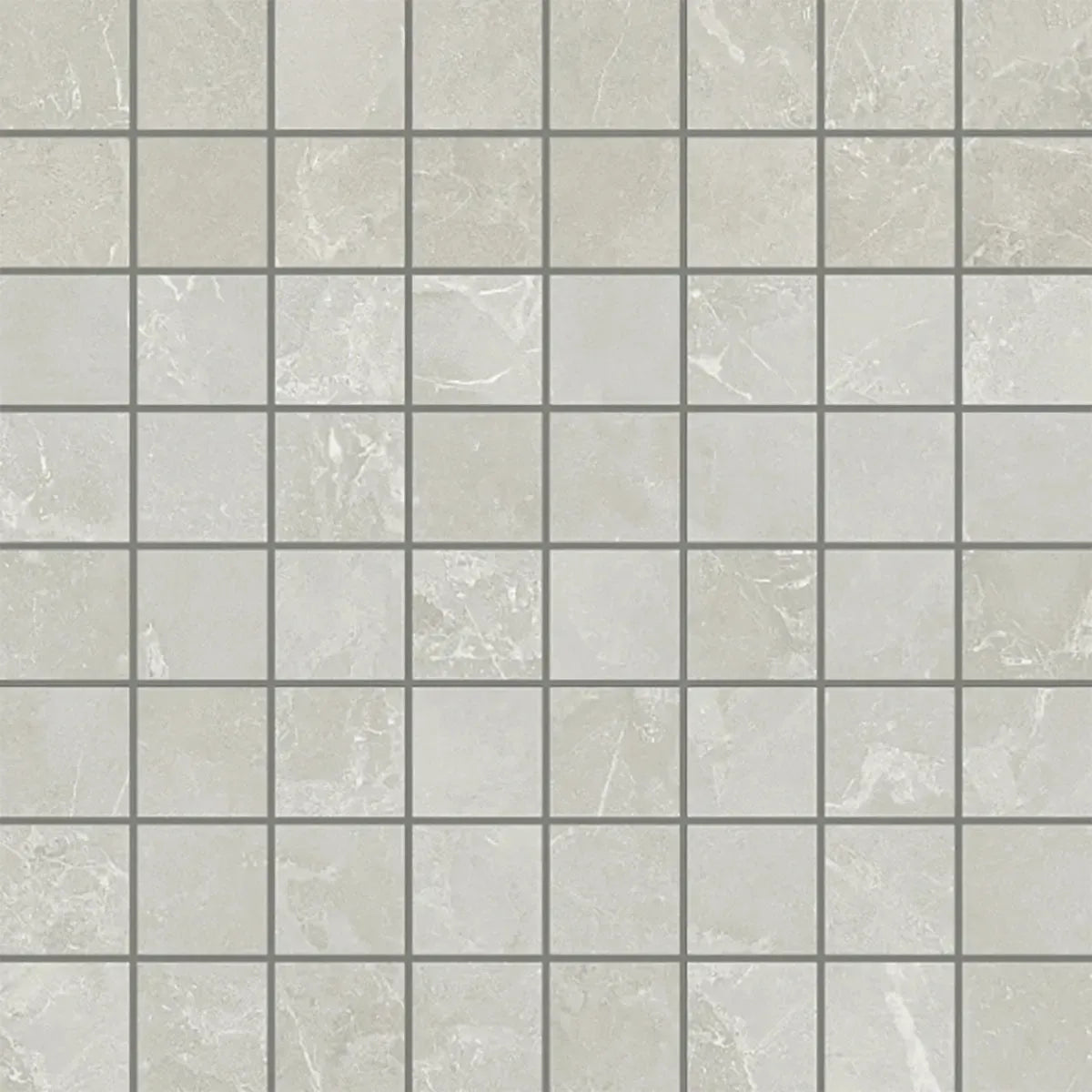 Hoover Gray Marble 12x12 Porcelain Mosaic Tile