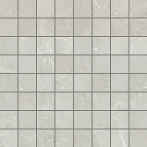 Hoover Gray Marble 12x12 Porcelain Mosaic Tile Sample