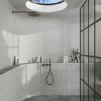 Hoover Gray Marble 12x12 Porcelain Mosaic Tile | Tile Club