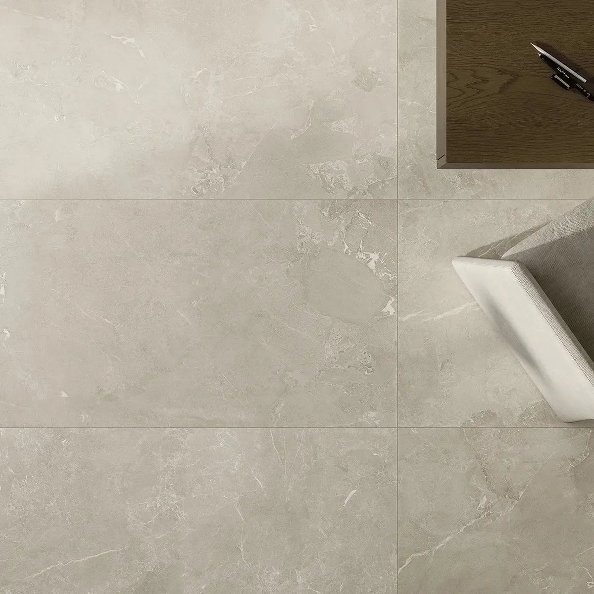 Hoover Ivory Marble 24x48 Porcelain Tile | Tile Club
