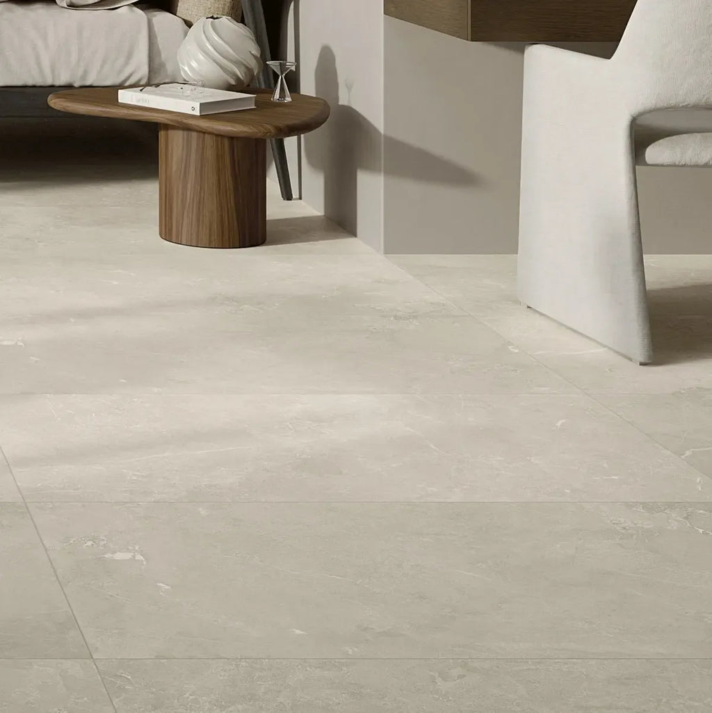 Hoover Ivory Marble 24x48 Porcelain Tile Flooring