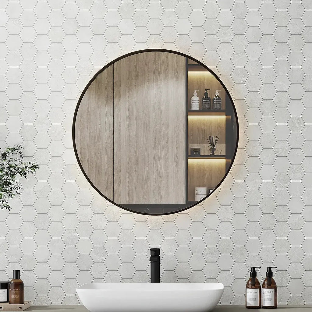 Hoover White Marble 10x12 Porcelain Hexagon Mosaic Tile Bathroom Wall Backsplash