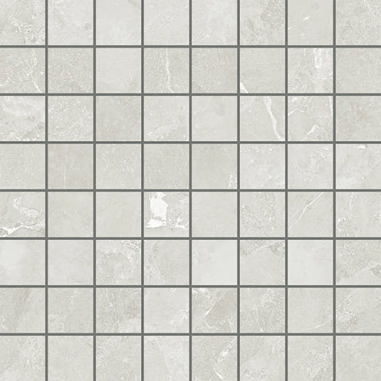 Hoover White Marble 12x12 Porcelain Mosaic Tile