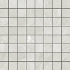 Hoover White Marble 12x12 Porcelain Mosaic Tile