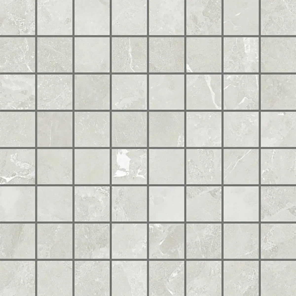 Hoover White Marble 12x12 Porcelain Mosaic Tile
