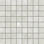 Hoover White Marble 12x12 Porcelain Mosaic Tile Sample