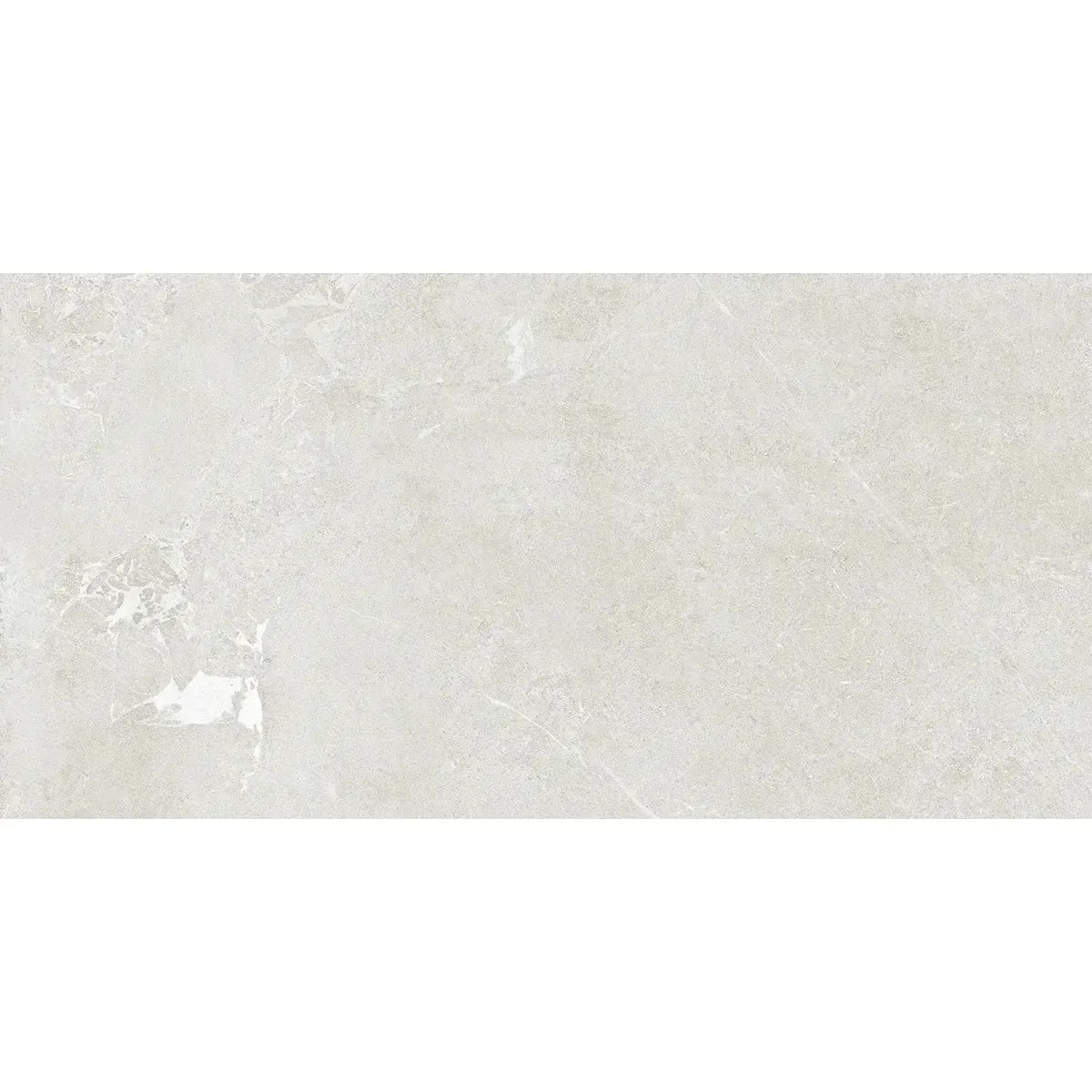 Hoover White Marble 12x24 Porcelain Tile Sample