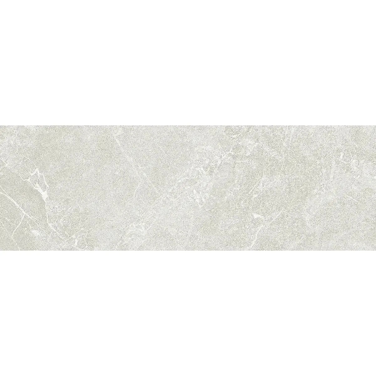 Hoover White Marble 4x12 Porcelain Tile Sample