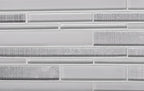 Ice White Linear Mosaic Tile for Wall|Tile Club