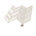 Fabrique White Chevron Glass Mosaic Tile | Tile Club