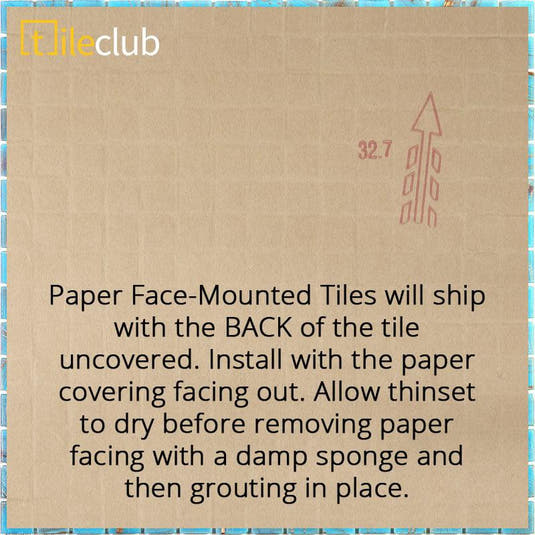 Brushed Baby Blue Squares Glass Pool Tile | Tile Club