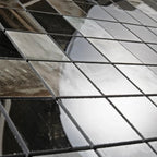 Emporio Agate Geode Black 2x2 Porcelain Mosaic | Tile Club