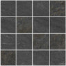 Emporio Graphite Porcelain Mosaic Tile
