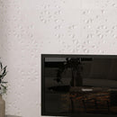 Grazioso Concrete Flower Ceramic Tile 12x36 | Tile Club