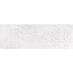 Grazioso Concrete Flower Ceramic Tile 12x36 | Tile Club