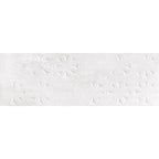 Grazioso Concrete Flower Ceramic Tile 12x36 | Tile Club