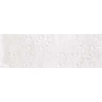 Grazioso Concrete Flower Ceramic Tile 12x36 | Tile Club