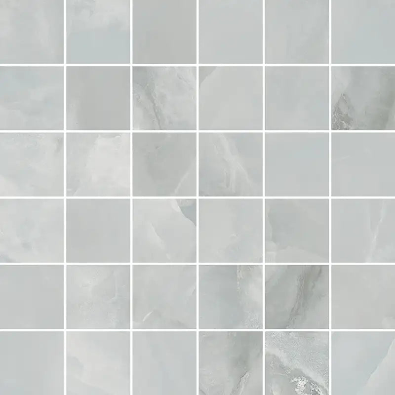 Emporio Azul Crystal-Look Porcelain Mosaic Tile | Tile Club