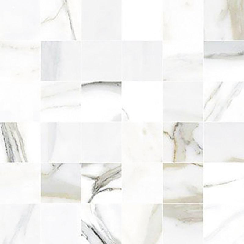 Emporio Calacatta Gold Mosaic Porcelain Tile