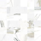 Emporio Calacatta Gold Mosaic Porcelain Tile