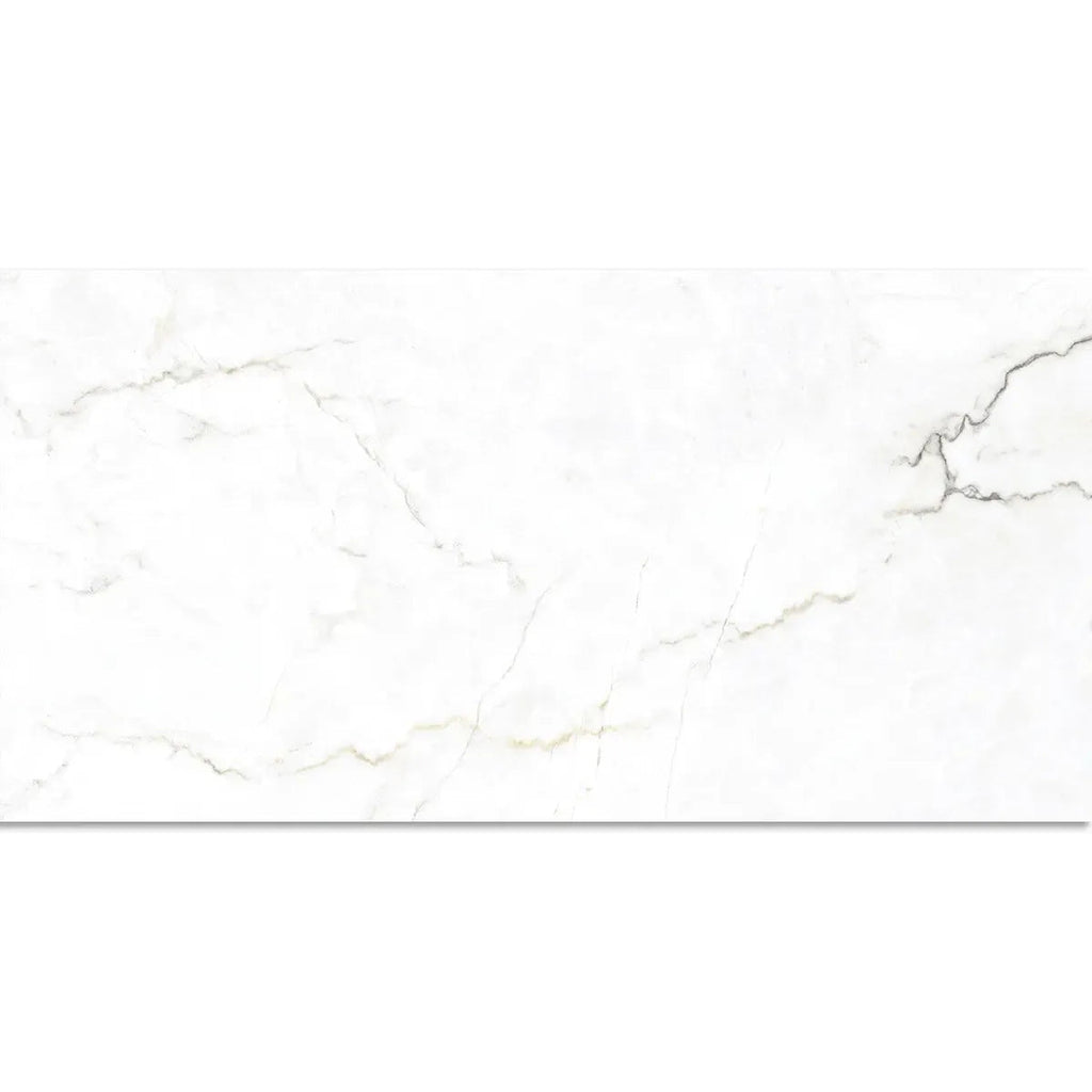 Emporio Natural White Marble Porcelain Tile 24x48