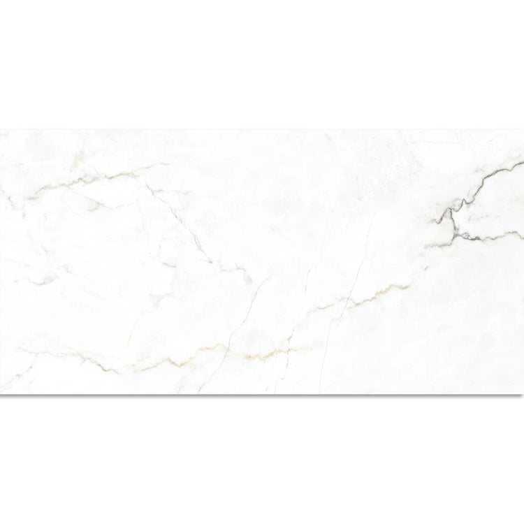 Emporio Natural White Marble Porcelain Tile 24x48