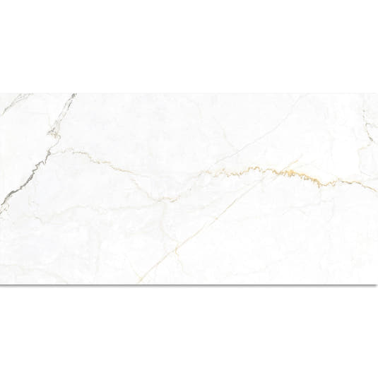 Emporio Natural White Marble Porcelain Tile 24x48 | Tile Club