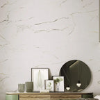 Emporio Natural White Marble Porcelain Tile Large-Format Wall