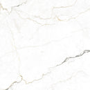 Emporio Natural White Marble Porcelain Tile 48x48 | Tile Club