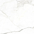 Emporio Natural White Marble Porcelain Tile 48x48 | Tile Club