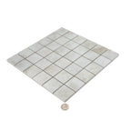 Emporio Quartz Cream 2x2 Porcelain Mosaic | Tile Club