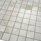 Emporio Quartz Cream 2x2 Porcelain Mosaic | Tile Club