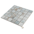Emporio Quartz Blue 2x2 Porcelain Mosaic
