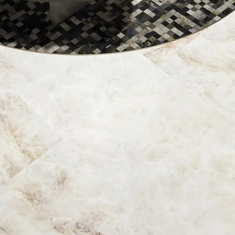Emporio Quartz White 24x48 Porcelain Tile