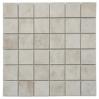 Emporio Quartz White 2x2 Porcelain Mosaic | Tile Club