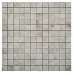 Emporio Quartz White 2x2 Porcelain Mosaic | Tile Club