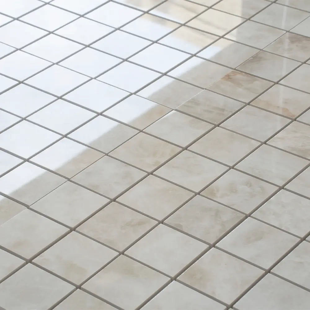 Emporio Quartz White 2x2 Porcelain Mosaic | Tile Club
