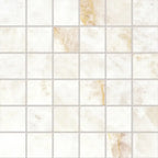 Emporio Quartz White 2x2 Porcelain Mosaic