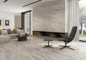 Emporio Earth Natural Large-Format Porcelain Tile 12x24