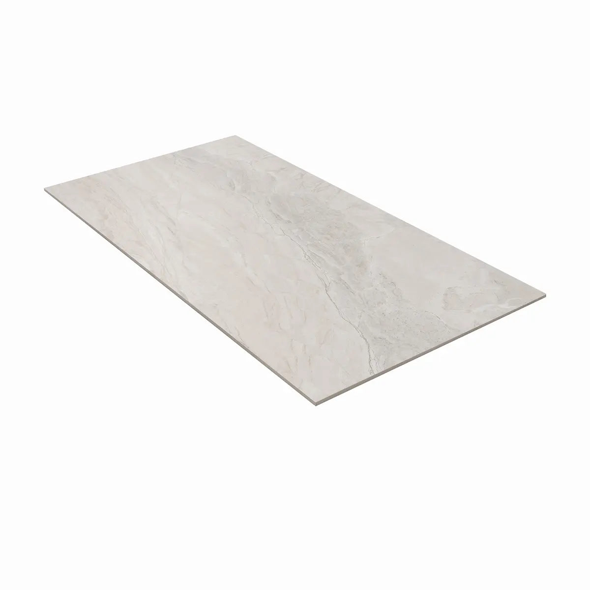 Emporio Earth White Large-Format Porcelain Tile 12x24 | Tile Club