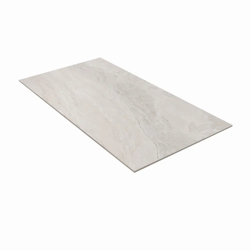 Emporio Earth White Large-Format Porcelain Tile 24x48 | Tile Club