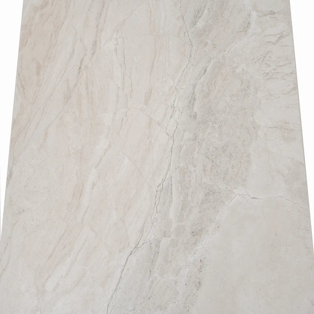 Emporio Earth White Large-Format Porcelain Tile 12x24 | Tile Club