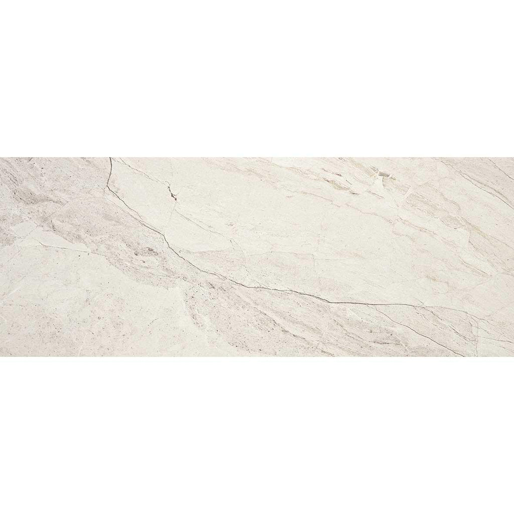 Emporio Earth White Large-Format Porcelain Tile 24x48 | Tile Club